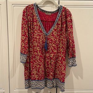 Lucky Brand Cotton Knit Tunic